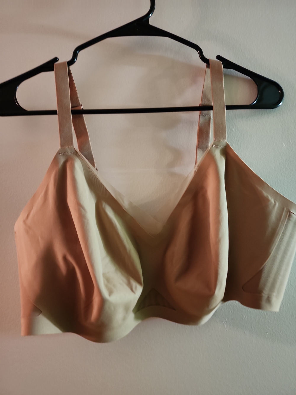 Honeylove Liftwear Crossover Nude Wireless Bra - Women Intimates & Sleepwear
